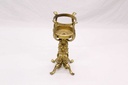 Gold Candle Pedestal