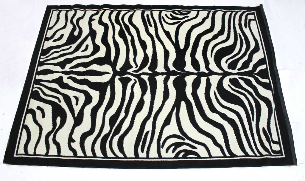 Zebra Print Rug