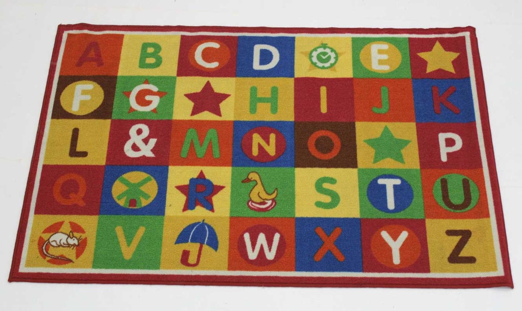 Alphabet Rug