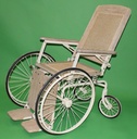 Beige Antique Wheelchair