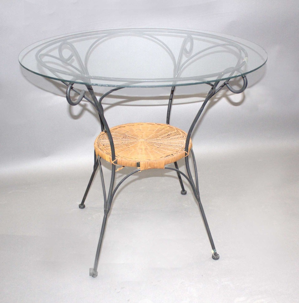 Glass Top Table