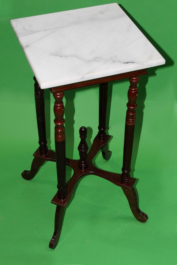 Marble Top End Table