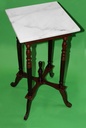 Marble Top End Table