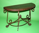 Semi-circle Console Table