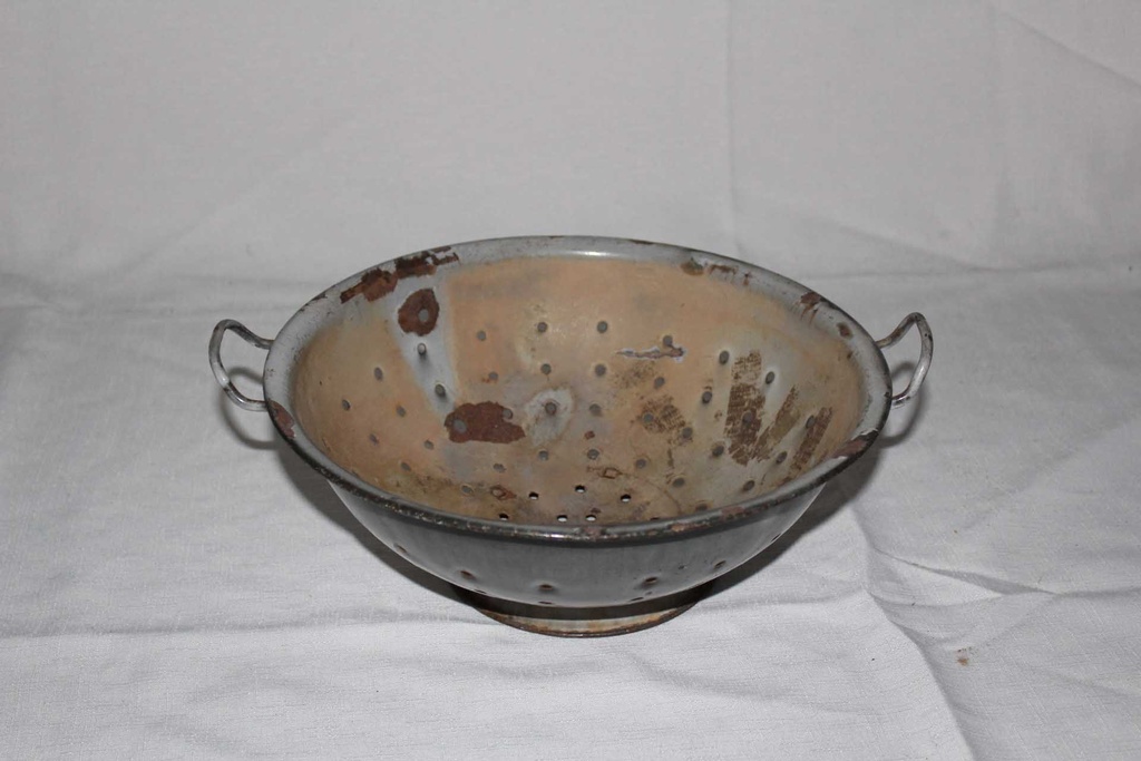 Distressed Colander