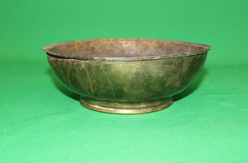 Distressed Brass Bowl