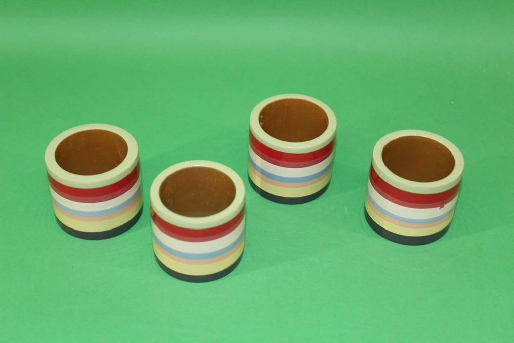 Striped Napkin Rings