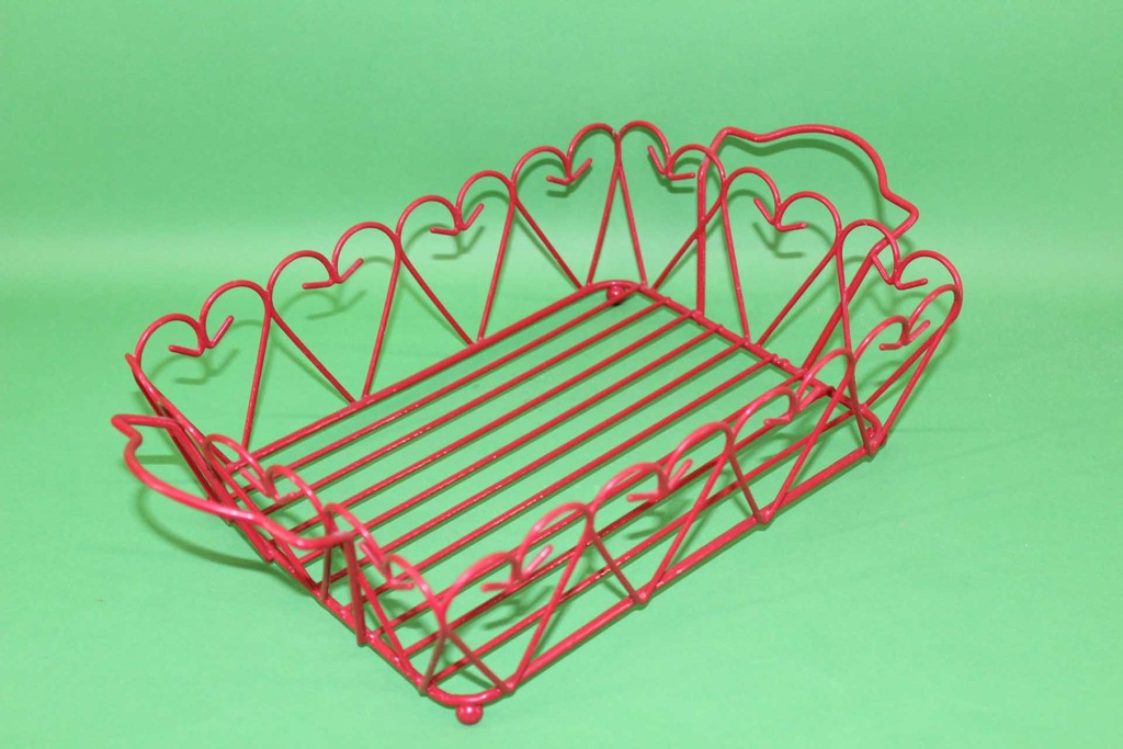 Red Napkin Basket