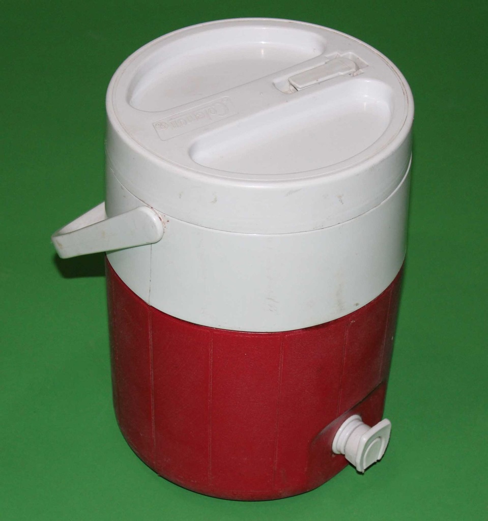 Red Coleman Beverage Cooler