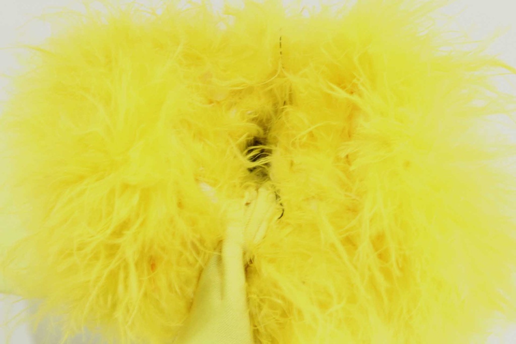 Yellow Bird Puppet with Broken Neck