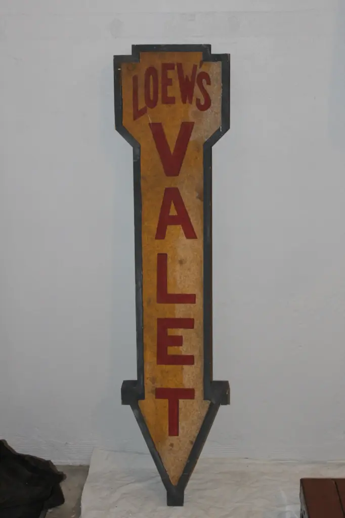 Valet Sign