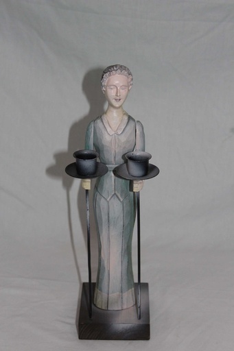 [PDC-014] Edwardian Doll Candle Holder