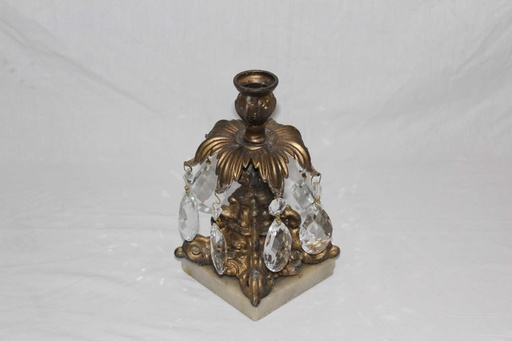 [PDC-023] Marble/Crystal Taper Candle Holder