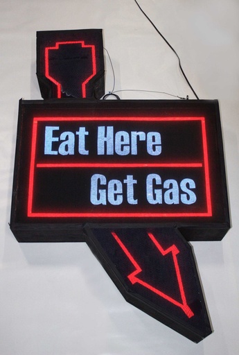 [PDG-017] Gas Sation Sign