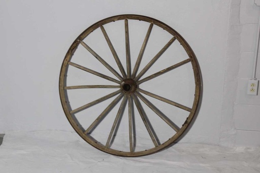 [PDM-050] Wood/Metal Wagon Wheel