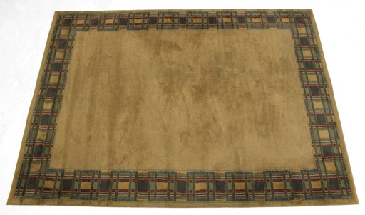 [PDR-009] Gold Plaid Rug