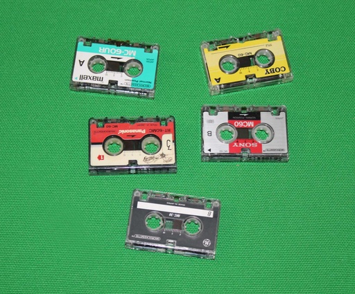 [PER-100] Microcassette Tapes