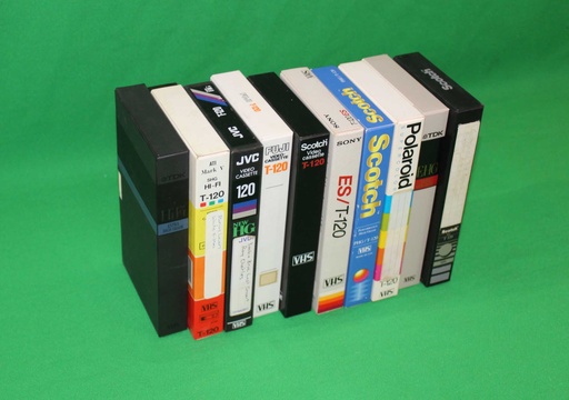 [PET-020] VHS Tapes