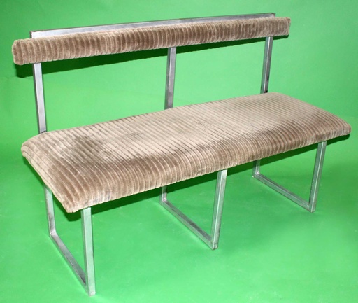 [PFB-005] Taupe Upholstered Bench
