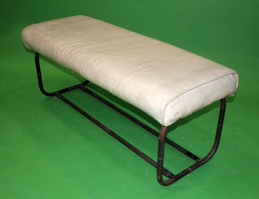 [PFB-011] White Vinyl Bench (Large)