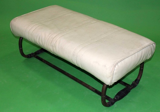 [PFB-012] White Vinyl Bench (Small)
