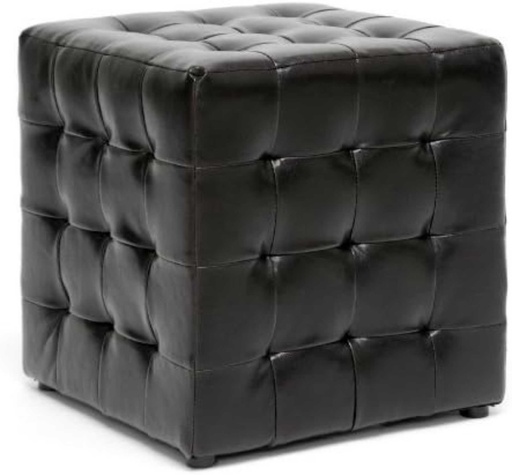 [PFB-037] Black Cube Ottoman