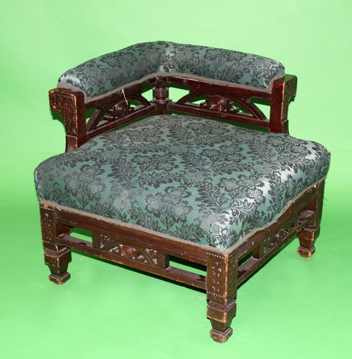 [PFC-100] Brocade Corner Chair